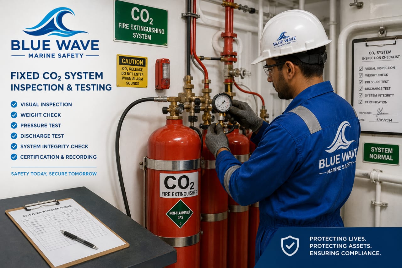 CO2 system inspection